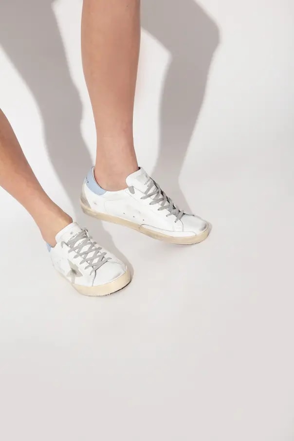 Giày Golden Goose Supper Star 'White Blue' GWF00102 F002569 10588 — — ảnh 4