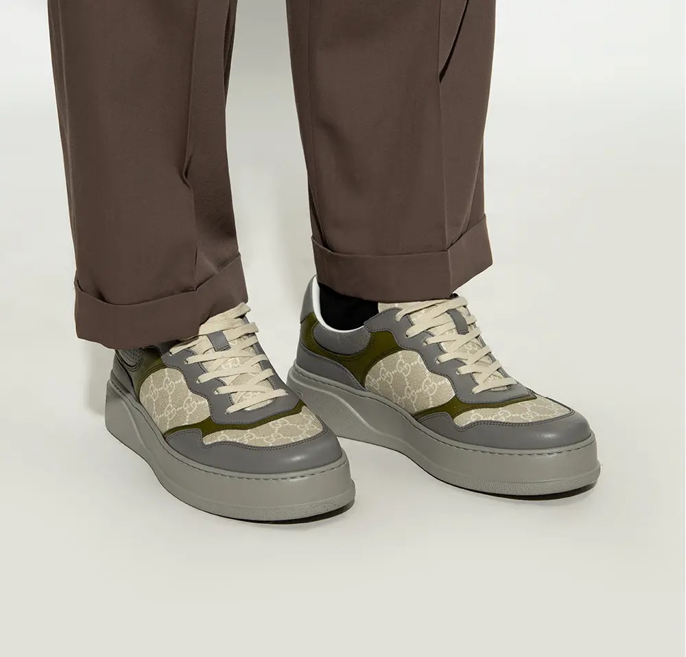 Giày Gucci GG Sneaker 'Beige' 700641-UPG90-1282 — ảnh 2
