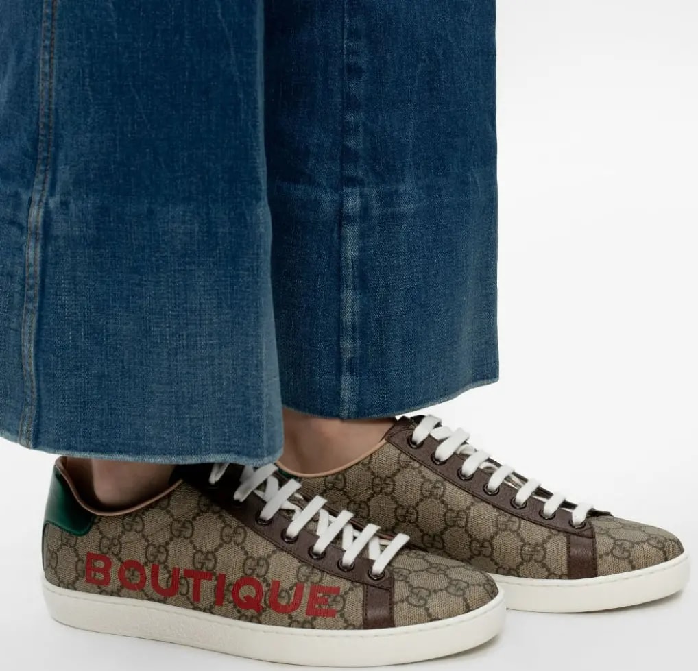Giày Gucci  Boutique GG Supreme Canvas Leather Sneaker 623235-2BL10-8660 — ảnh 2