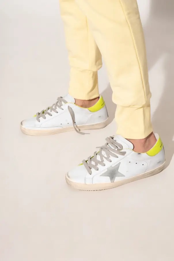 Giày Golden Goose Supper Star 'White Yellow' GWF00101 F002591 10915 — ảnh 3