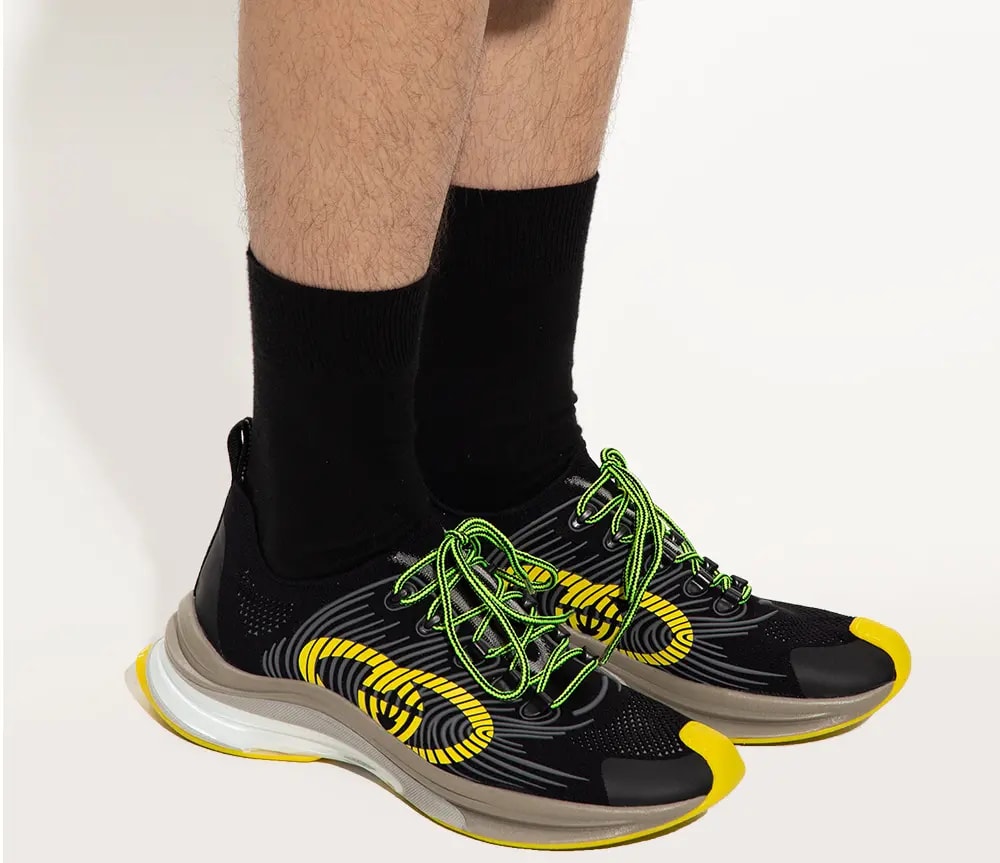 Giày Gucci Run Sneaker 'Mutil Yellow' ‎680938-USM10-8480 — ảnh 2