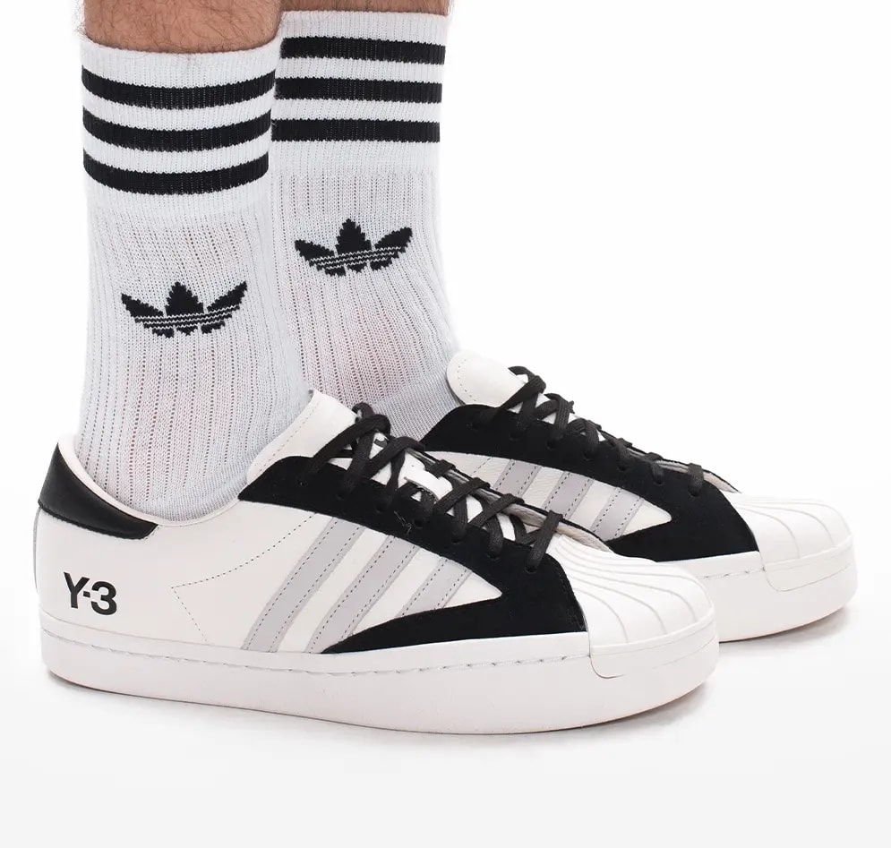 Giày Adidas Y-3 Yohji Star 'Grey One Black' H02579 — ảnh 2
