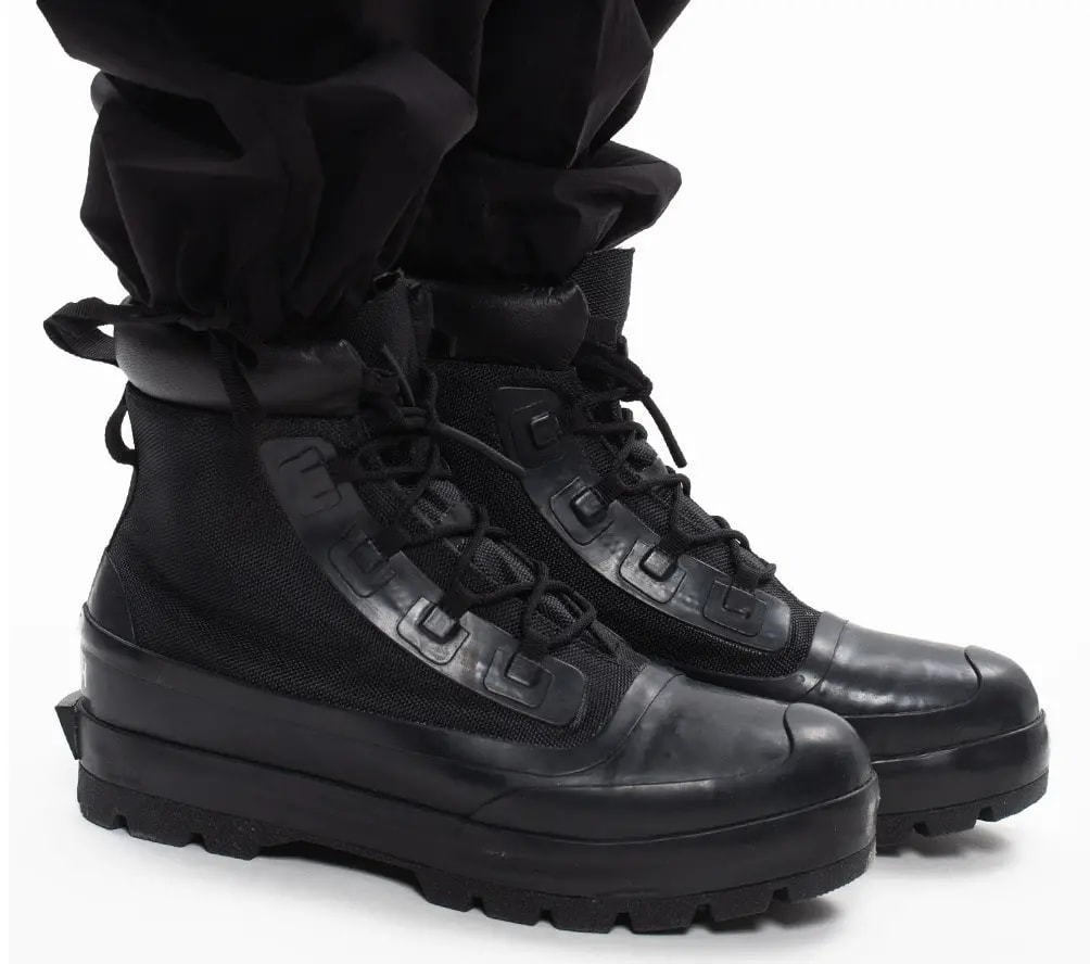 Giày Converse AMBUSH Duck Boot High 'Triple Black' 170588C — ảnh 2