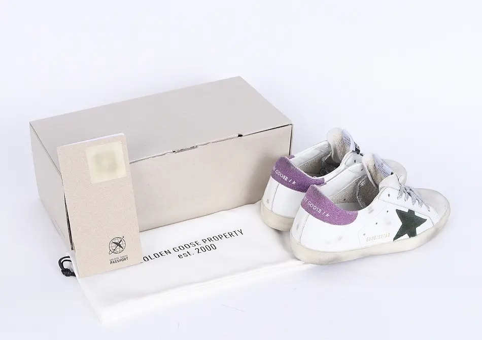 Giày Golden Goose Python 'White Purple' GWF00101 F001665 10655 — ảnh 5