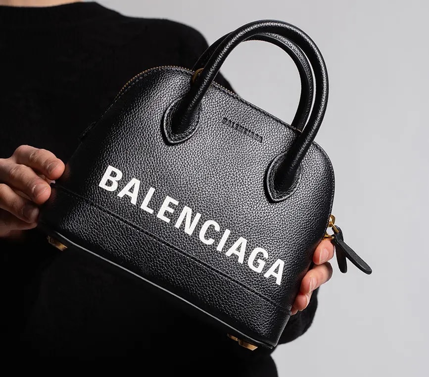 Túi Balenciga Top Handle Ville Xxs Leather 550646 1IZ1M 1090 — ảnh 5