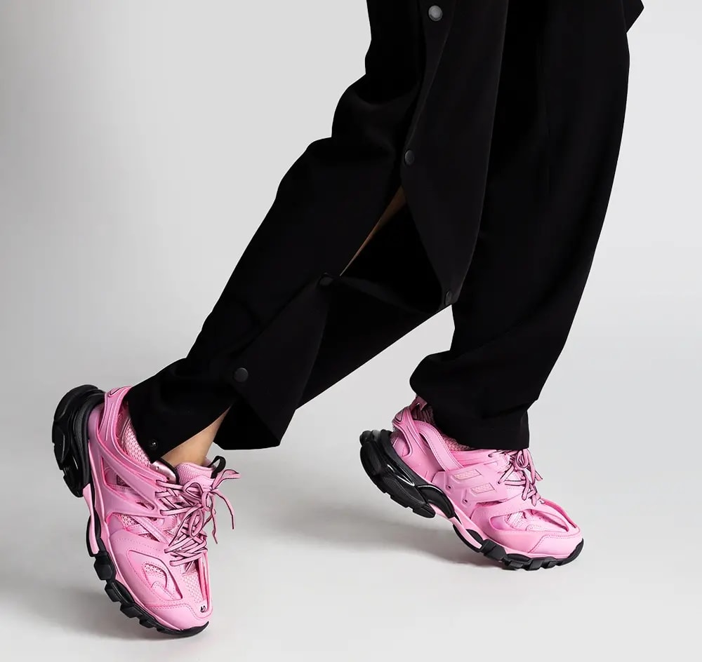 Giày Balenciaga Wmns Track Sneaker 'Pink Black' 542436-W3AC1-5010 — ảnh 5