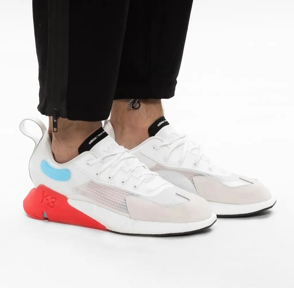Giày Adidas Y-3 Orisan 'White Red Cyan' FX1411 — ảnh 3