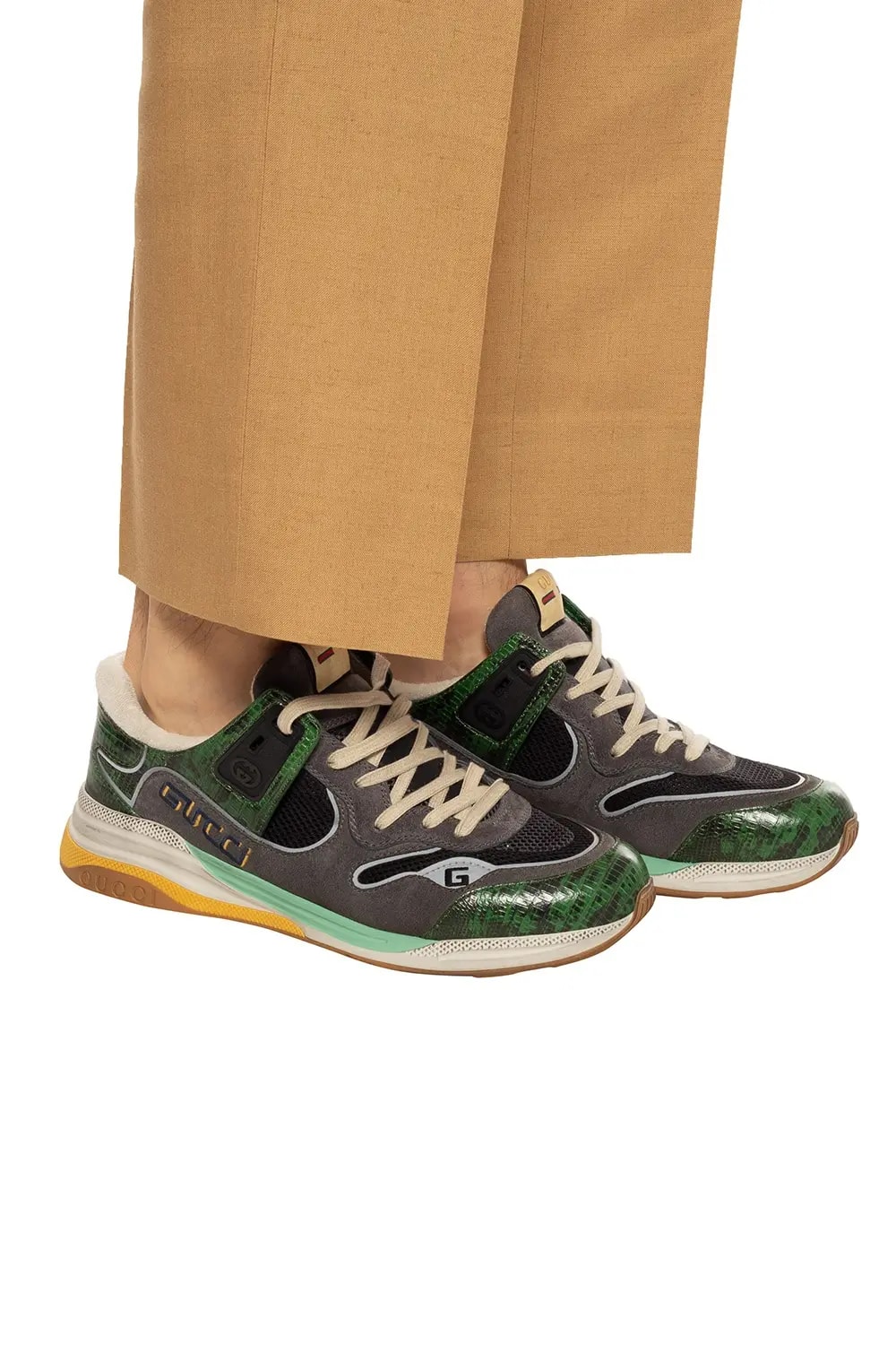 Giày Gucci Ultrapace 'Green Tejus Printed' 592345-1LH10-3175 — ảnh 2