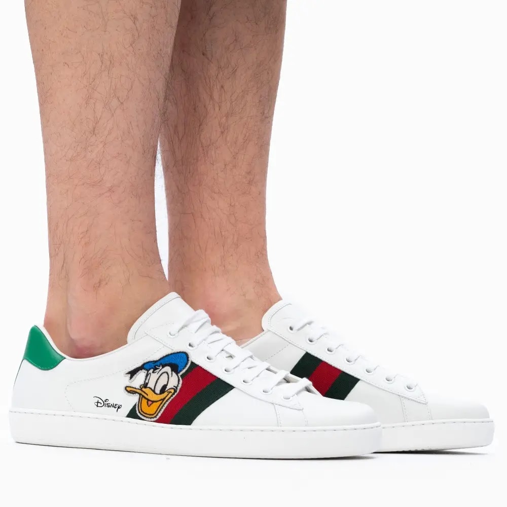 Giày Gucci x Disney Ace 'Donald Duck Patch' 649399-1XG60-9114 — ảnh 2
