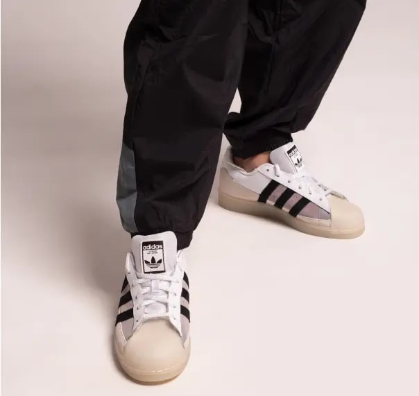 Giày Adidas Superstar 'White Black' FX5565 — ảnh 3
