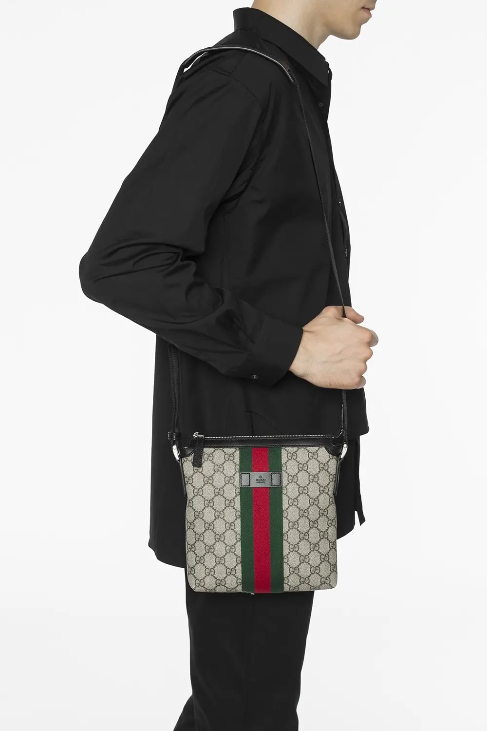 Túi Gucci GG Supreme Web Messenger Bag 471454 KHNGN 9692 — ảnh 5