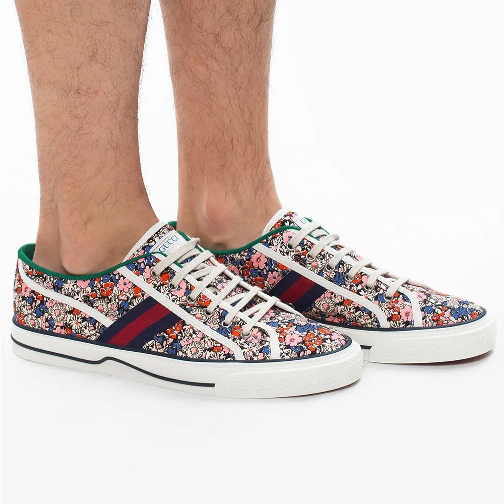 Giày Gucci Tennis 1977 'Floral' 606111-2HC30-8862 — ảnh 3