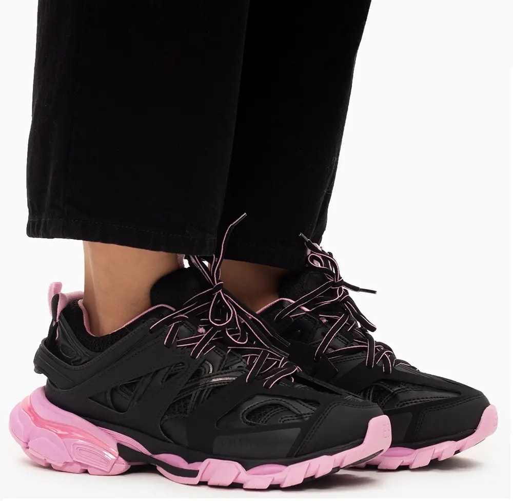 Giày Balenciaga Wmns Track Sneaker Black Pink 542436-W3AC1-1050 — ảnh 5