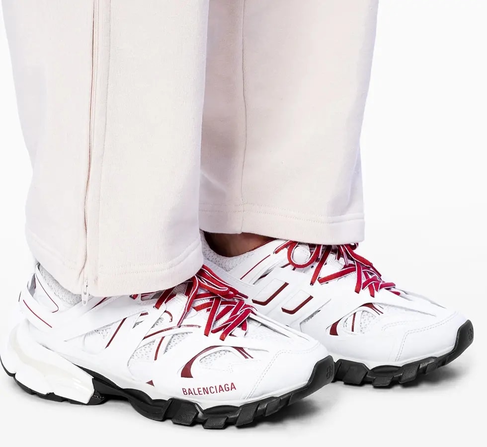 Giày Balenciaga Wmns Track Sneaker White Red 542436-W3AD1-9066 — ảnh 4