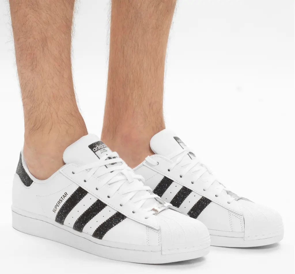Giày Adidas Superstar x Swarovski 'White Black' FX7480 — ảnh 2