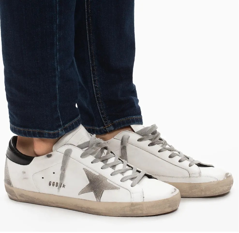 Giày Golden Goose Superstar W55 'White Black' GMF00102-F000318-10220 — ảnh 4