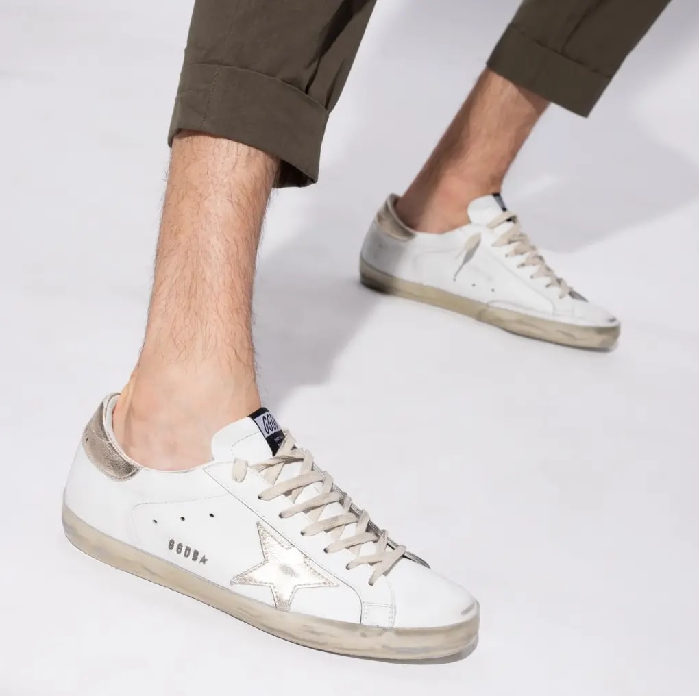 Giày Golden Goose Sneakers Superstar 'White Gold' GMF00101-F000316-10272 — ảnh 2