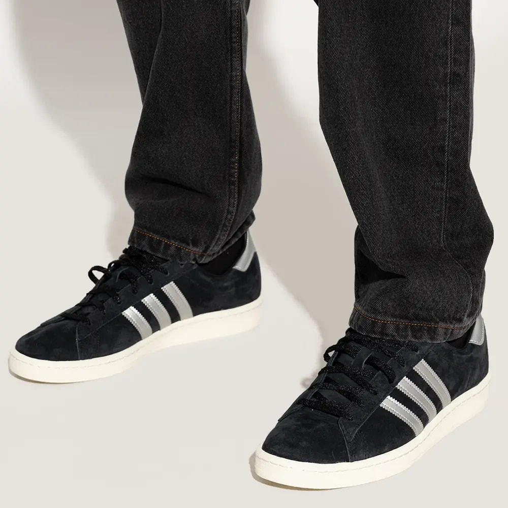 Giày Adidas Campus 'Black Metallic Silver' GX7330 — ảnh 2