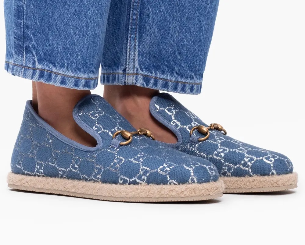 Giày Gucci Horsebit 'Blue' 575850-2C840-4693 — ảnh 2