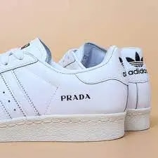 Giày Adidas Prada x Superstar 'Core White' &amp; Bag Bundle FW6683 — ảnh 2