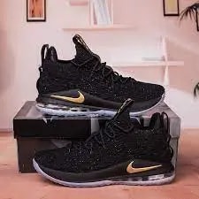 Giày Nike LeBron 15 Low 'Metallic Gold' AO1756-001 — ảnh 3