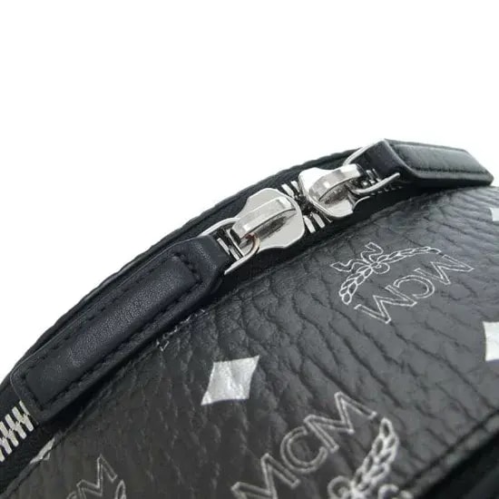 Túi MCM Small Backpack Gradation Visetos Black MMK9AVE18SV001 — ảnh 5