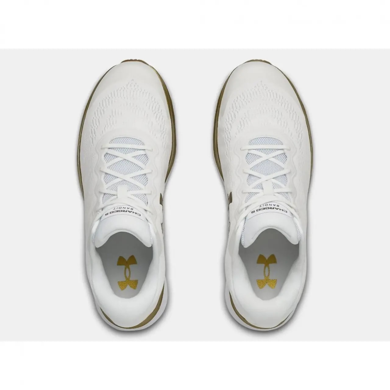 Giày Under Armour Charged Bandit 6 'White Metalic Gold Luster' 3023019-102 — ảnh 3