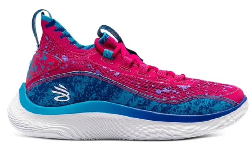Giày Under Armour Curry Flow 8 GS Blue Pink 3024695-603 — kich-thuoc: lien-he-order