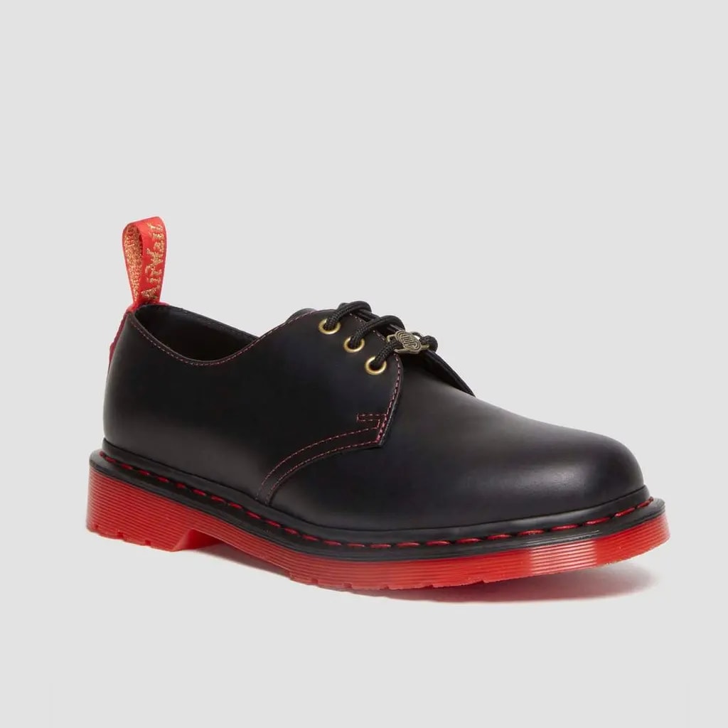 Giày Dr.Martens 1461 Year Of The Rabbit 'Black Red' 30555004 — ảnh 3