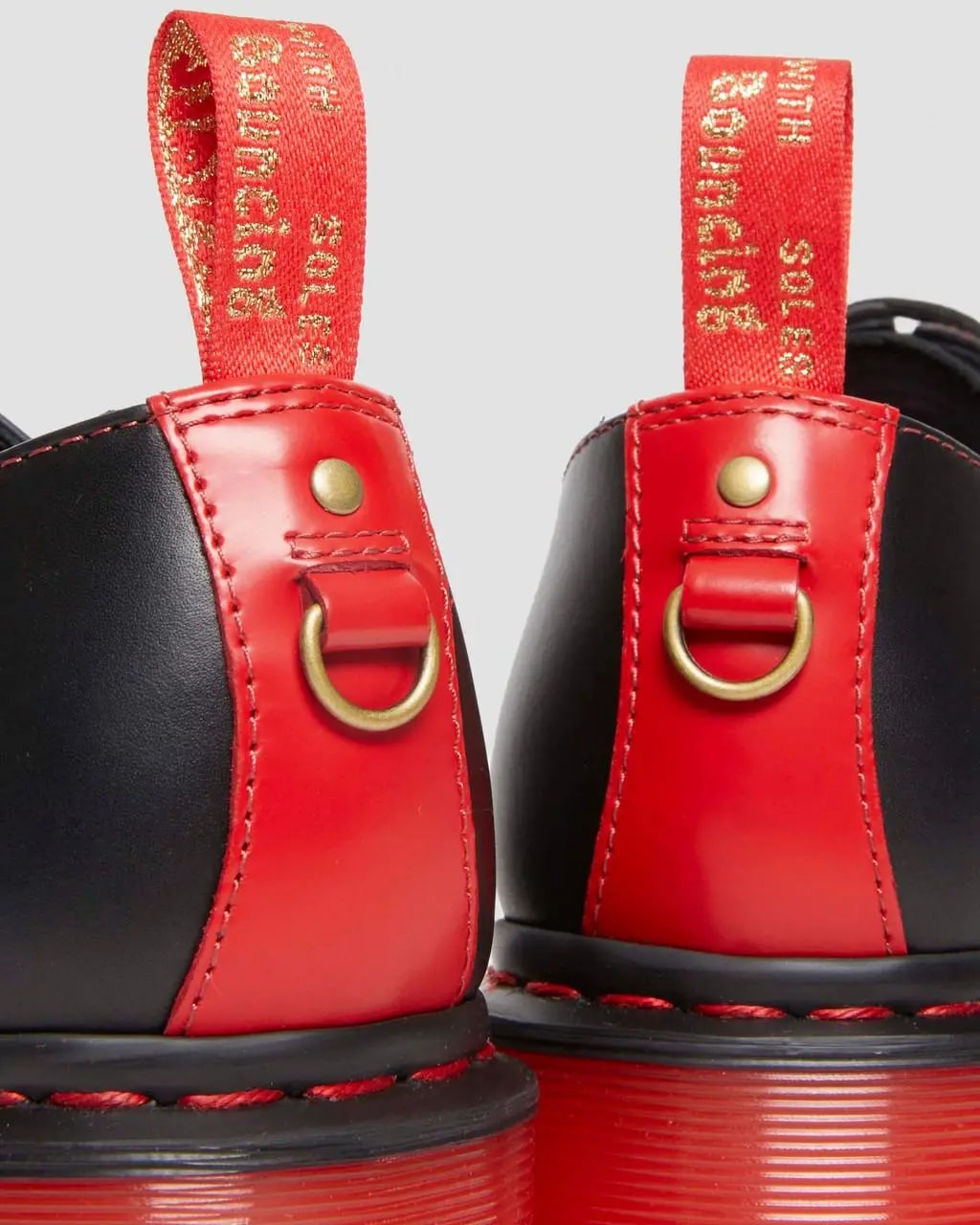 Giày Dr.Martens 1461 Year Of The Rabbit 'Black Red' 30555004 — ảnh 4