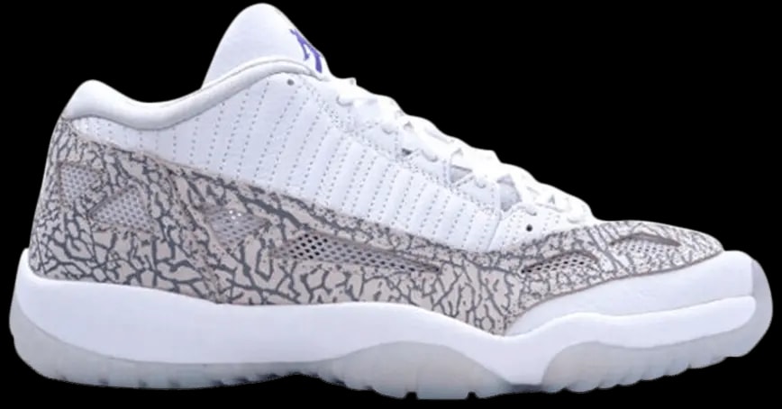 Giày Nike Air Jordan 11 Retro Low IE 'Cobalt' 2015 306008-102