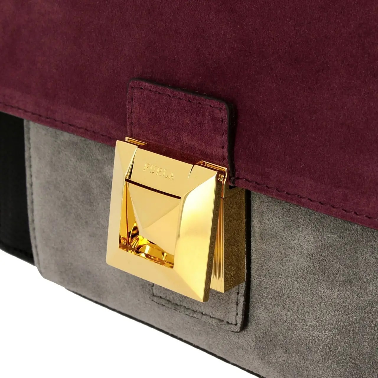 Túi Furla Diva Colour Block 'Red Black' BYO6-1033640 — ảnh 2