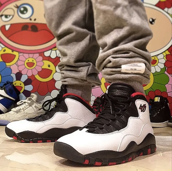 Giày Nike Air Jordan 10 Retro 'Chicago' 2012 310805-100 — ảnh 2