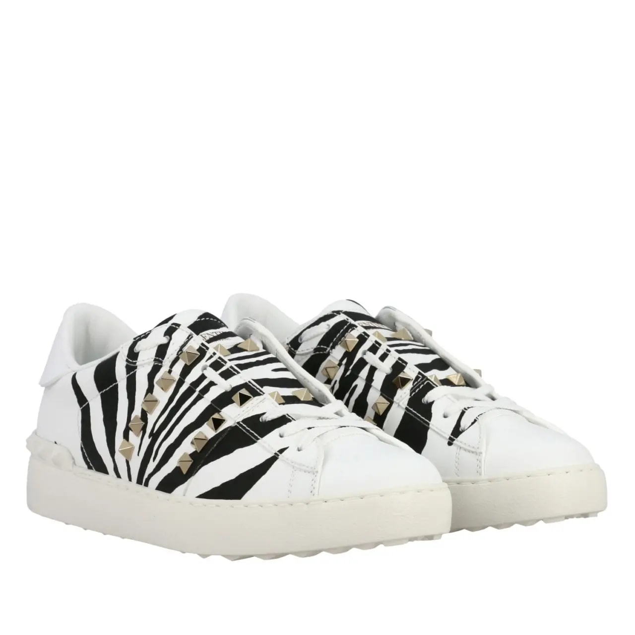 Giày Valentino Garavani Sneakers Rockstud Untitled Zebra TW2S0A01 WKJ 46A — ảnh 2