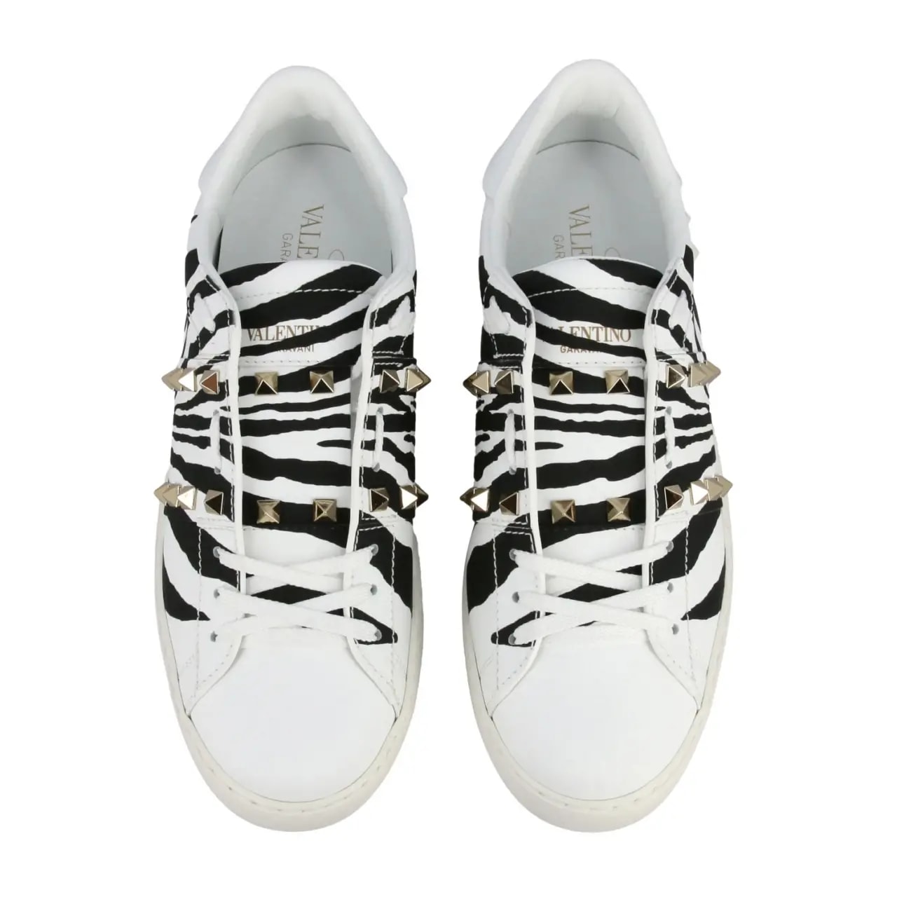 Giày Valentino Garavani Sneakers Rockstud Untitled Zebra TW2S0A01 WKJ 46A — ảnh 3