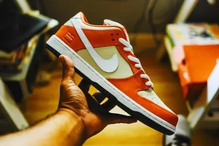 Giày Nike SB Dunk Low 'Orange Box'  313170-811 — ảnh 5