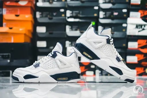 Giày Nike Air Jordan 4 Retro LS 'Legend Blue' 314254-107 — ảnh 4