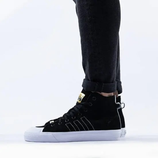 Giày Adidas Nizza Hi DL Black Gold EH1544 — ảnh 3