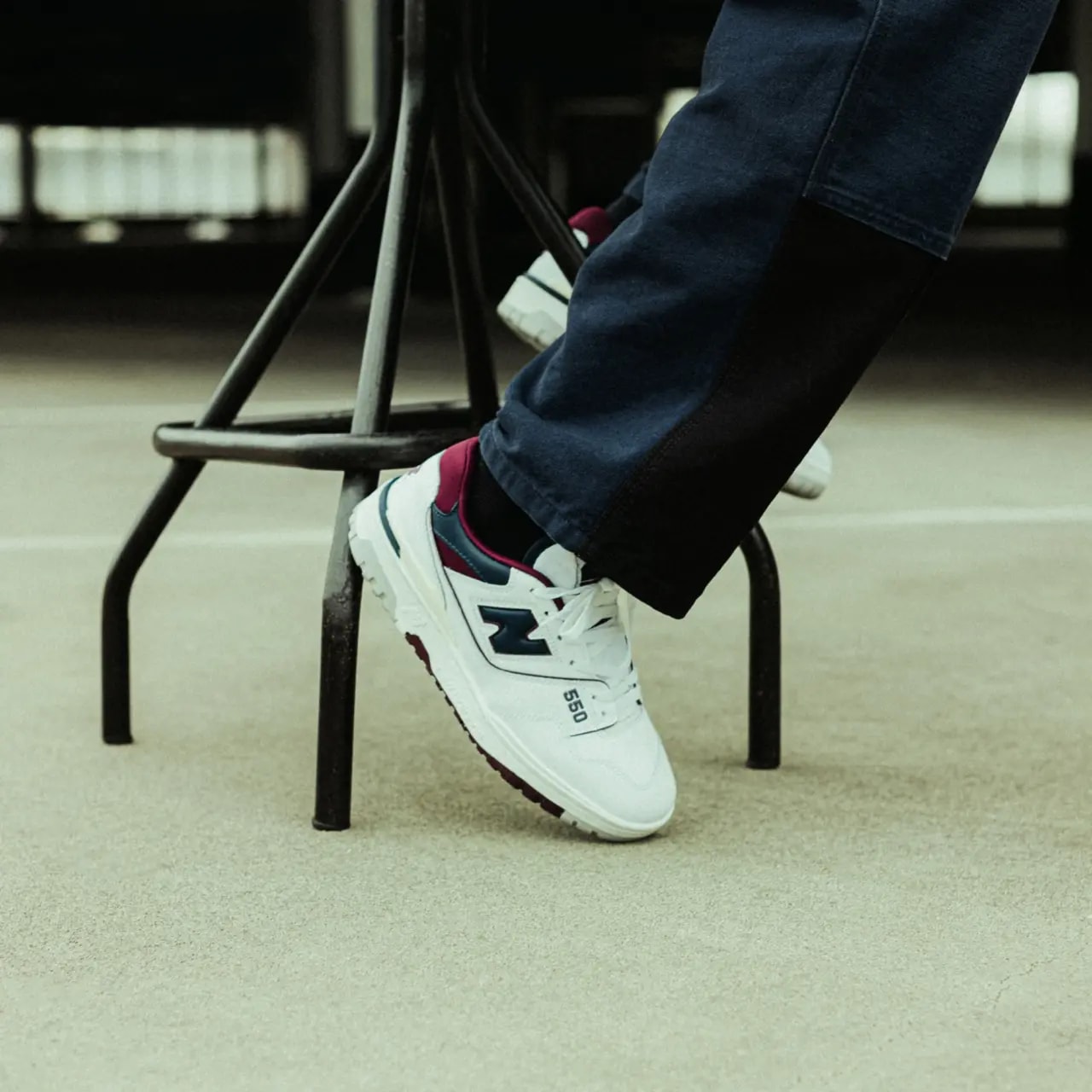 Giày New Balance 550 'Burgundy' BB550NCD — ảnh 2