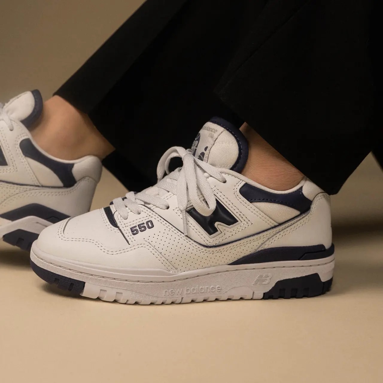 Giày New Balance 550 'White Purple' BBW550BA — ảnh 2