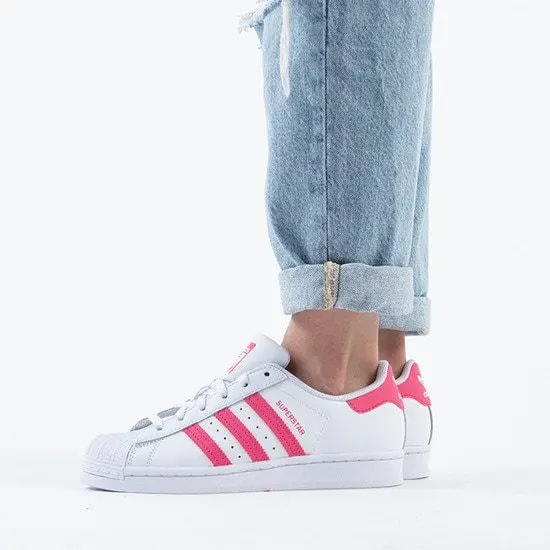 Giày Adidas Originals Superstar 2.0 J 'Black Pink' FW0773 — ảnh 2