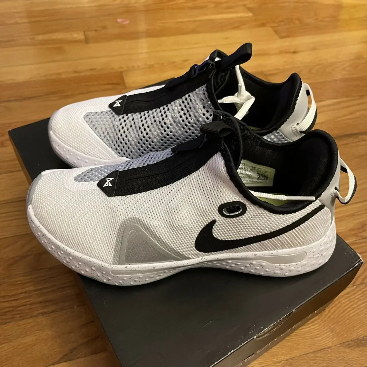 Giày Nike PG 4 Team 'White Wolf Grey' CK5828-100 — ảnh 2