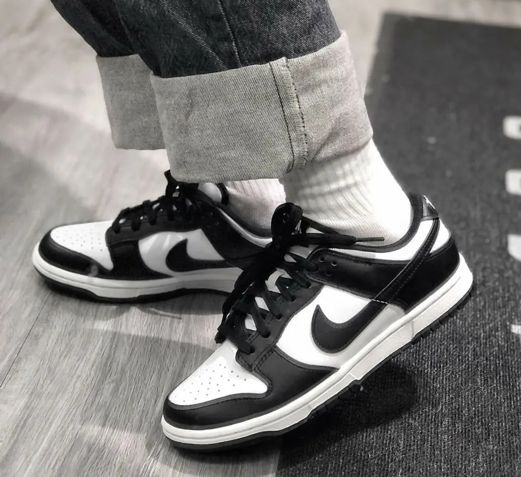 Giày Nike Dunk Low White Black 2021 DD1503-101 — ảnh 3