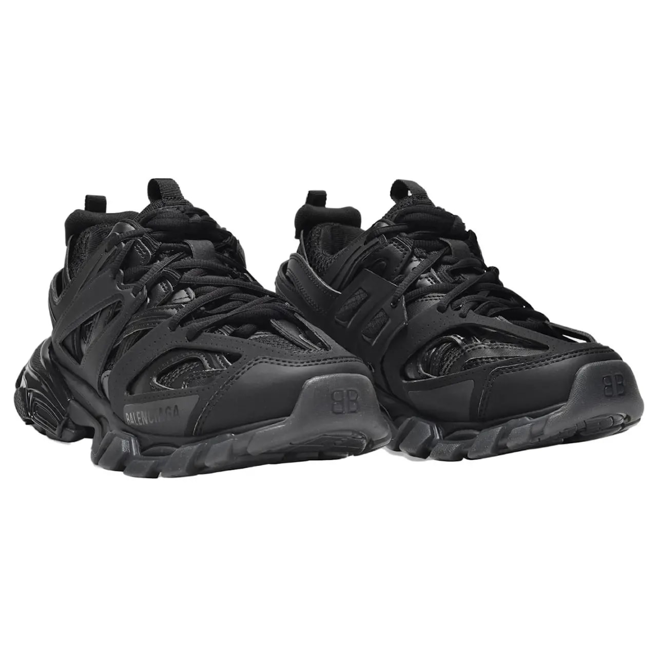 Giày Balenciaga Track Sneaker 'Clear Sole Black' 647742-W3BM1-1000 — ảnh 3
