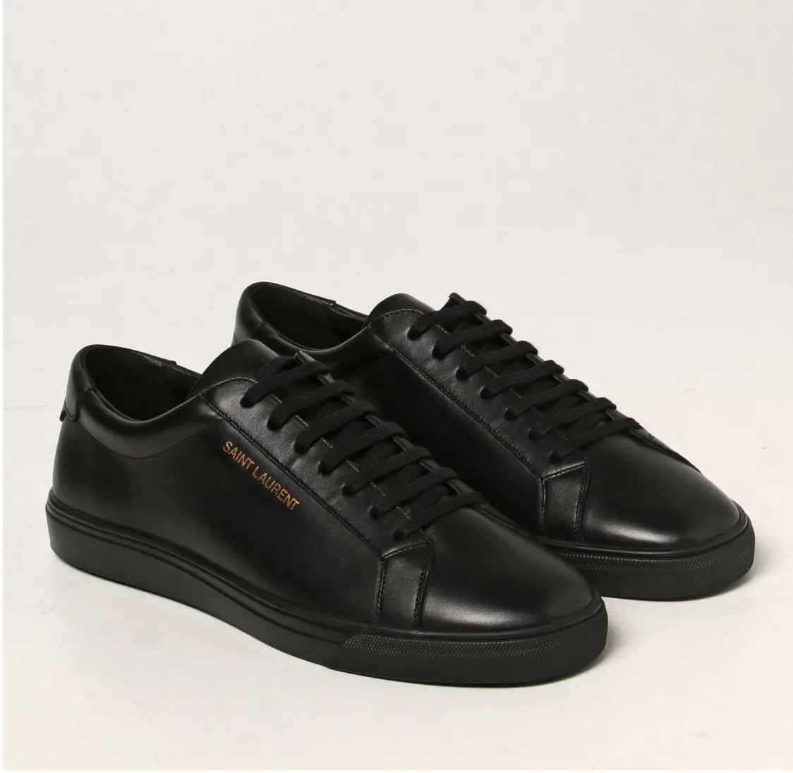 Giày Saint Laurent Andy Low 'Black' 606833-0ZS00-1000 — ảnh 2