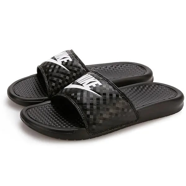 Dép Nike JDI Benassi Slides 'Black Diamond Pattern' 343881-011 — ảnh 5