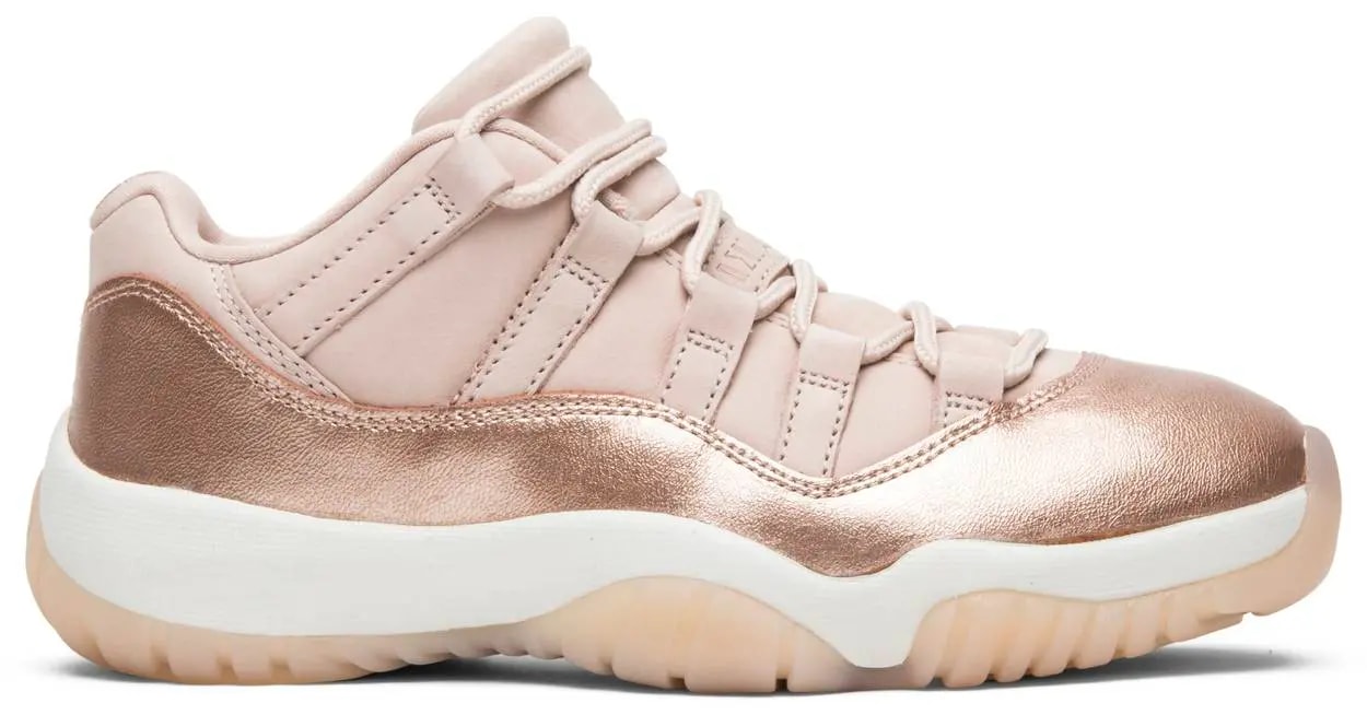 Giày Nike Wmns Air Jordan 11 Low 'Rose Gold' AH7860-105 — kich-thuoc: 36.5