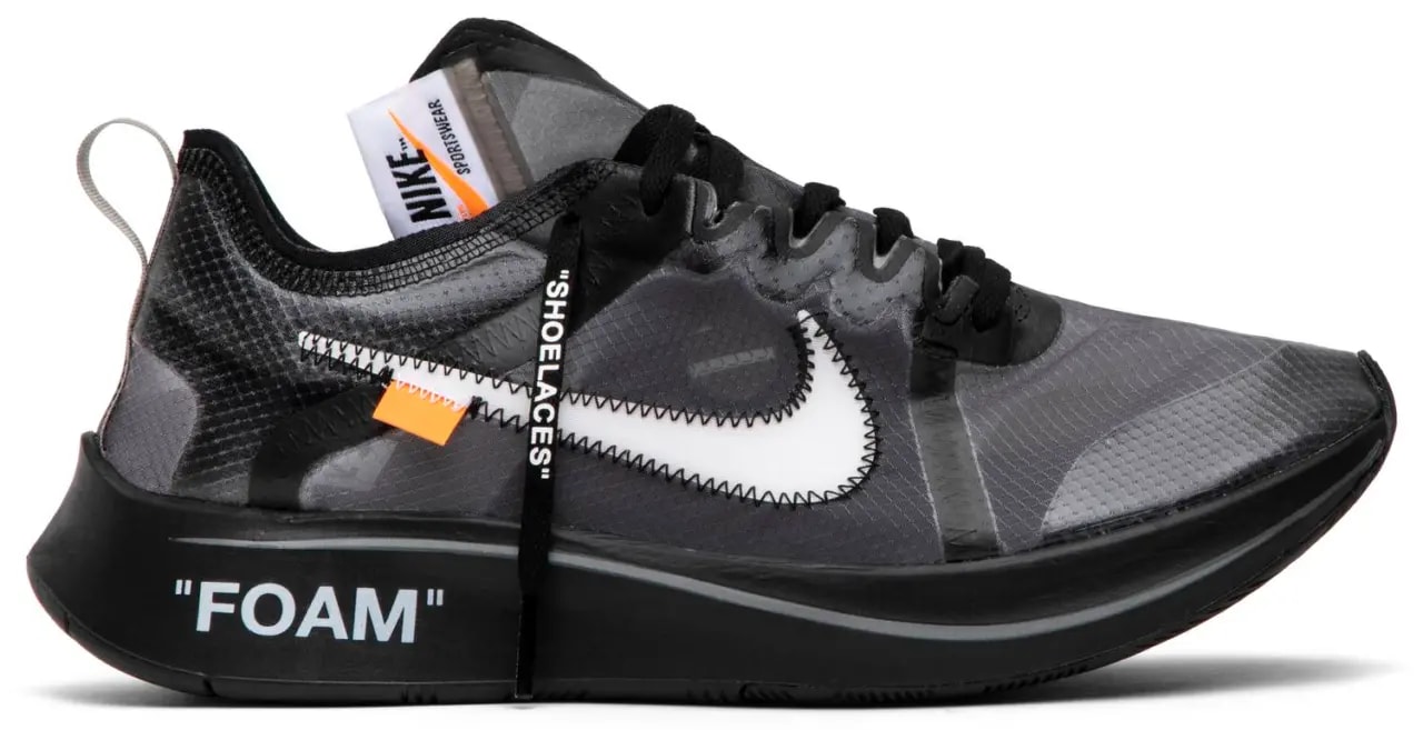 Giày Nike Off-White x Zoom Fly SP 'Black' AJ4588-001 — kich-thuoc: 43