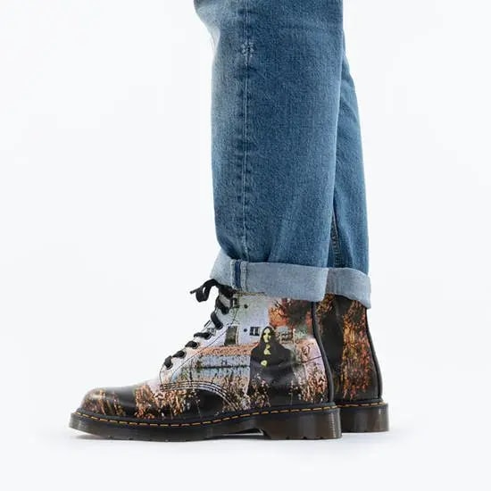 Giày Dr. Martens 1460 Black Sabbath Lace Up Boots 26315102 — ảnh 3