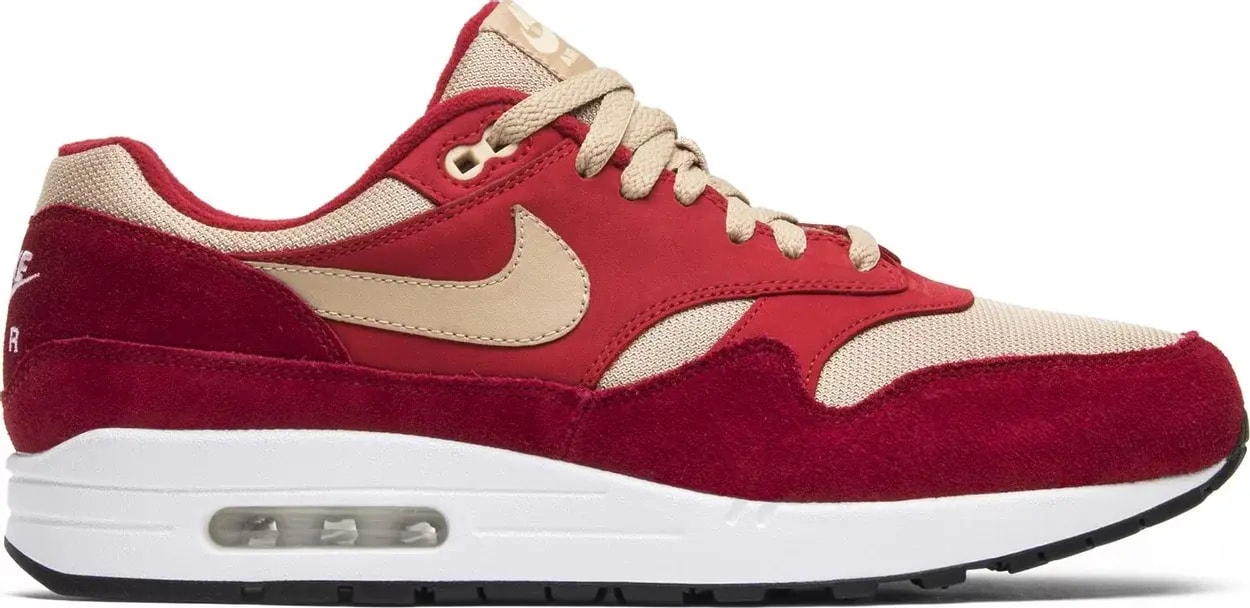 Giày Nike Air Max 1 Premium Retro 'Red Curry' 908366-600 — kich-thuoc: 38.5
